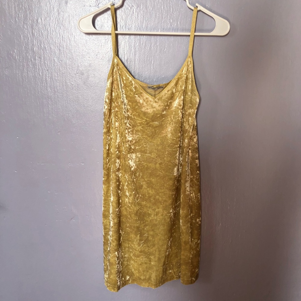 Crushed Velvet Dress